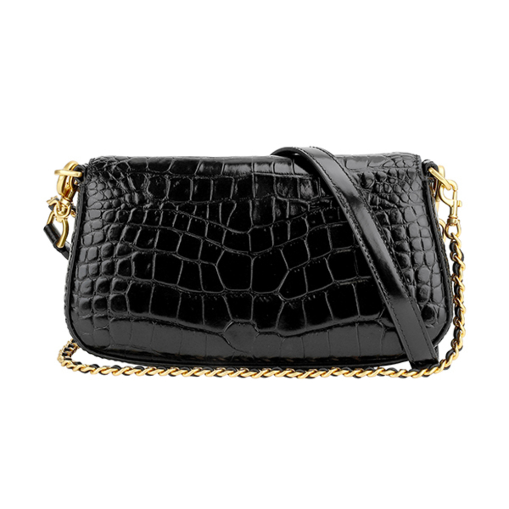 Tory Burch Shoulder Bag Bulletin Black - Picture 2 of 9